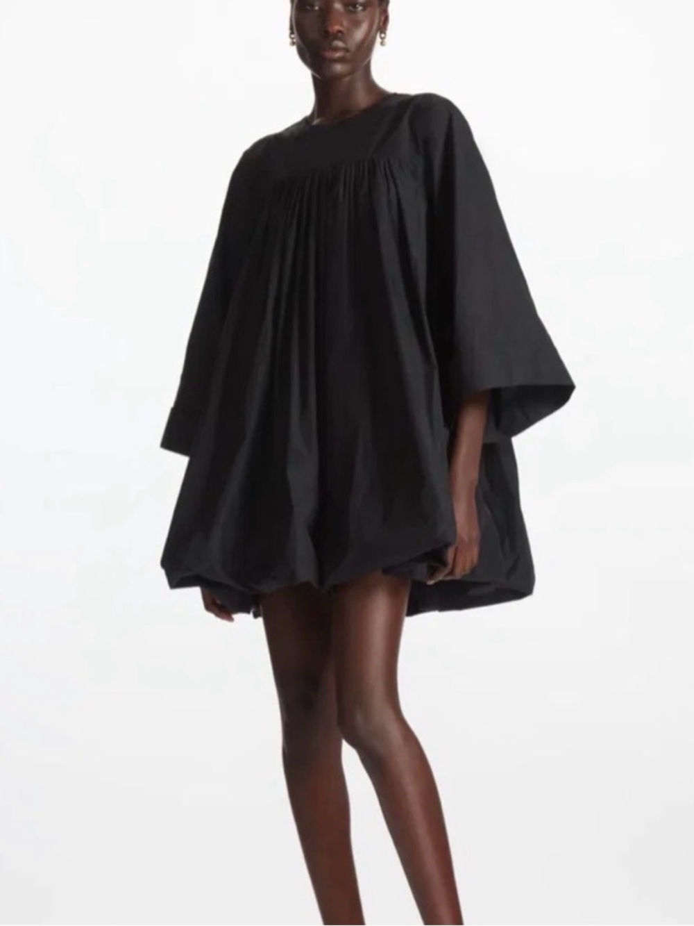 COS VOLUMINOUS A-LINE MINI DRESS